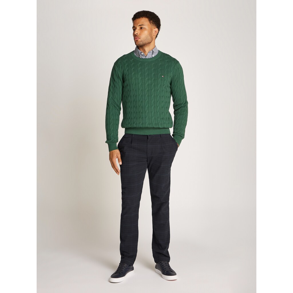 Tommy Hilfiger Chinohose »DENTON 1 PLT POW CHECK« Mit Karomuster ▷ Kaufen