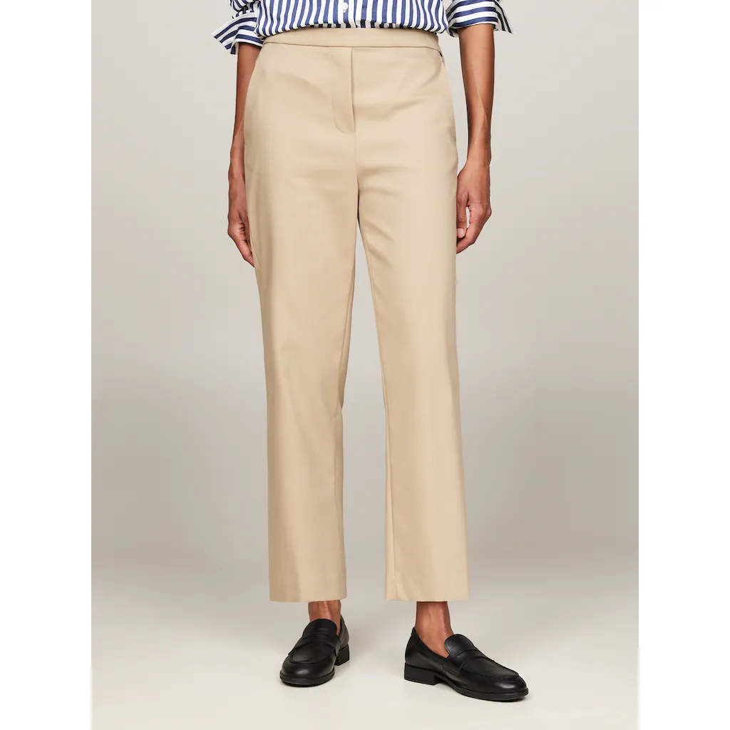 Tommy Hilfiger Chinohose Mit Logostickerei Elastische Pull On Pants