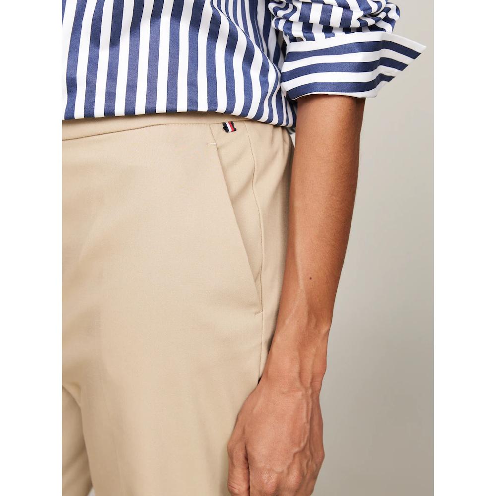 Tommy Hilfiger Chinohose Mit Logostickerei Elastische Pull On Pants