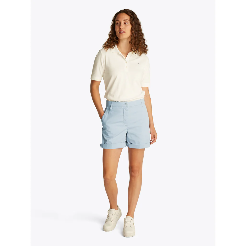 Tommy Hilfiger Chinoshorts »CO BLEND GMD CHINO SHORT« Mit Umschlagsaum