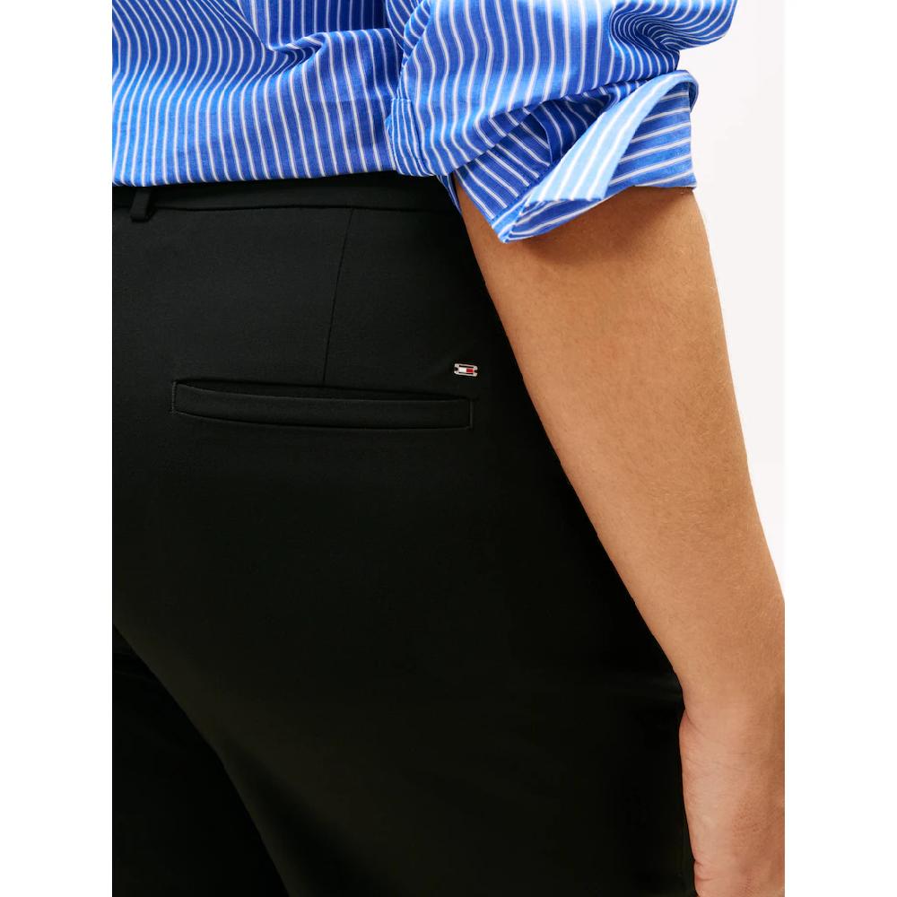 Tommy Hilfiger Curve Culotte »CRV LW BI-STRETCH WIDE CROP PNT« In Großen Größen Cropped Logostickerei