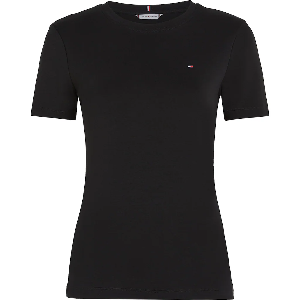 Tommy Hilfiger Curve Rundhalsshirt »CRV SLIM CODY C-NK SS« in Großen Größen mit Rundhals