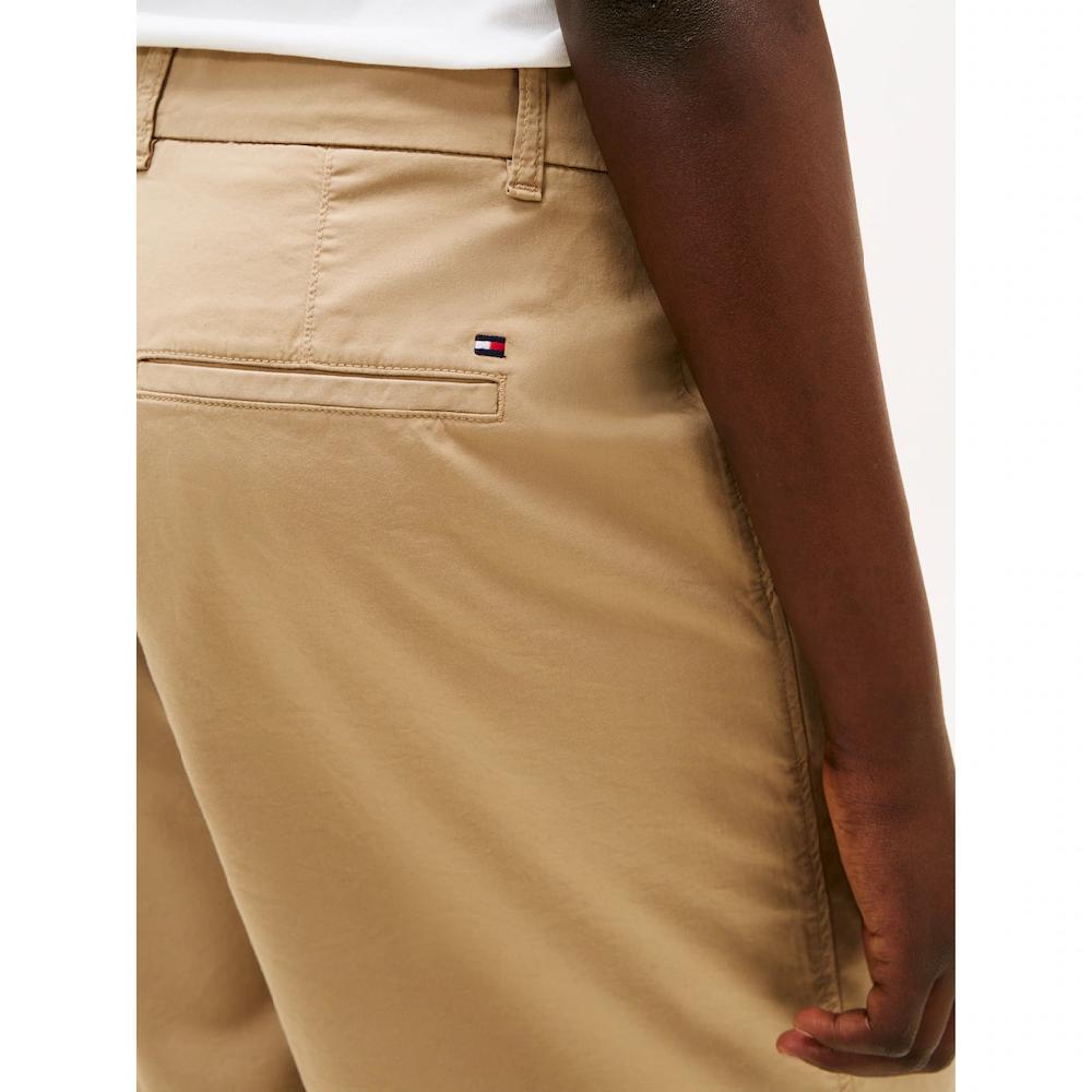 Tommy Hilfiger Curve Shorts »CRV CO BLEND GMD CHINO SHORT« In Großen Größen Chino Qualität Logostickerei