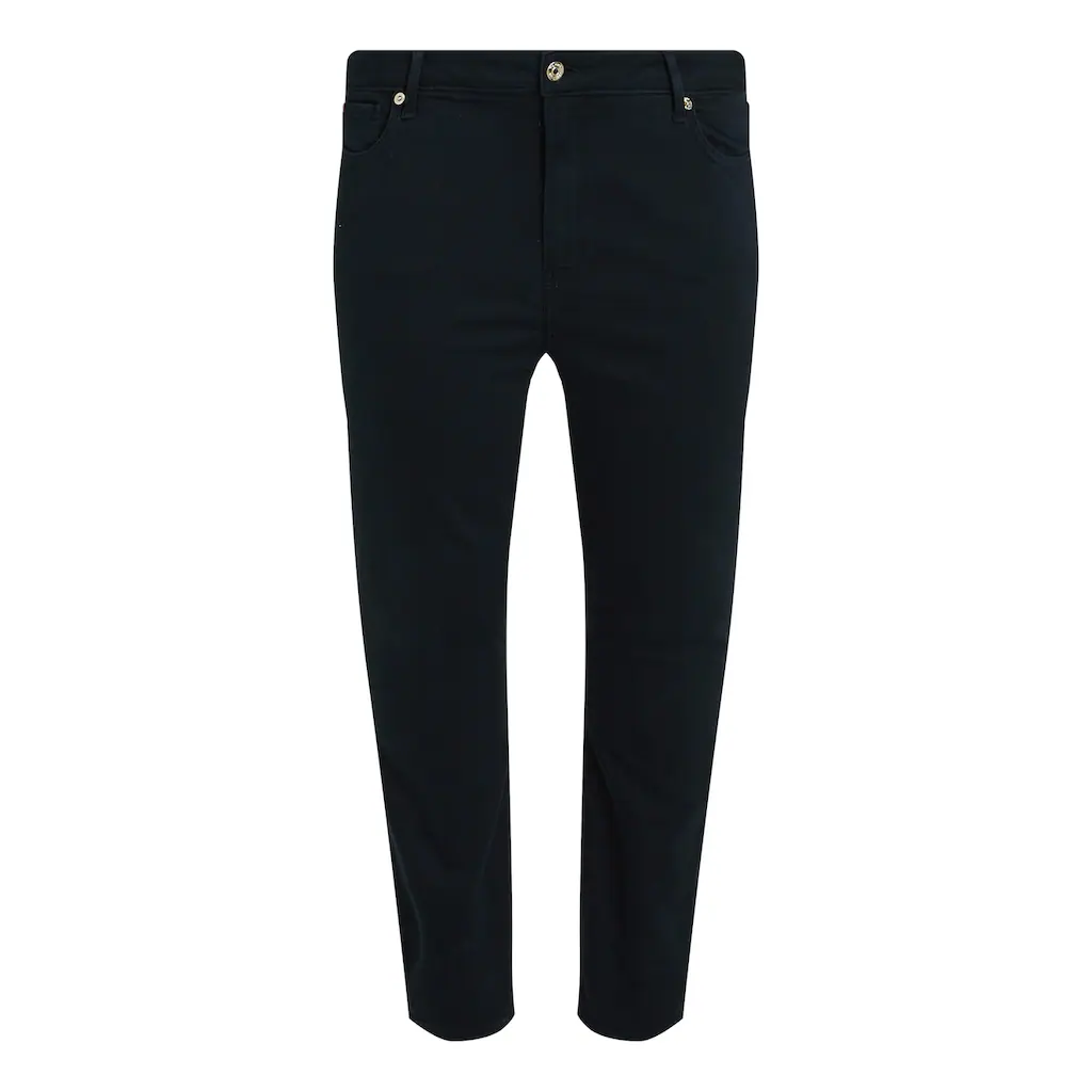 Tommy Hilfiger Curve Skinny-fit-Jeans »CRV HARLEM U SKINNY HW CLR« In Großen Größen Tommy Jeans Logo-Badge Stoned Wash Optik