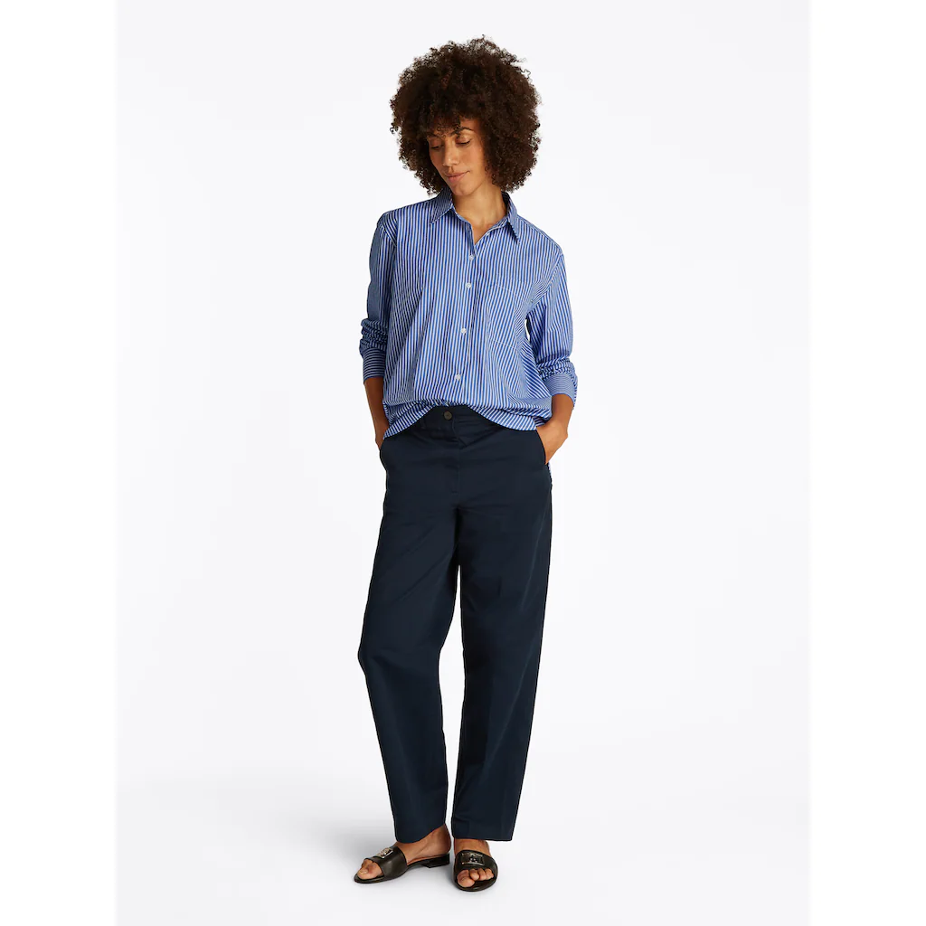 Tommy Hilfiger Hemdbluse »ESS POPLIN EASY FIT SHIRT«