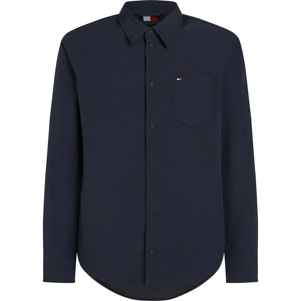 Tommy Hilfiger Hemdjacke »LW PACKABLE SHIRT JACKET« Mit Brusttasche ▷ Kaufen