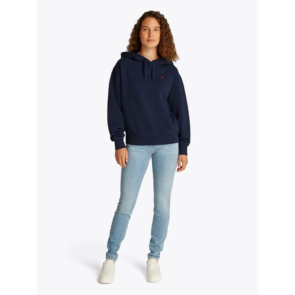 Tommy Hilfiger Hoodie »REG CONTRAST FLAG HOODIE« Mit Logo-Flag