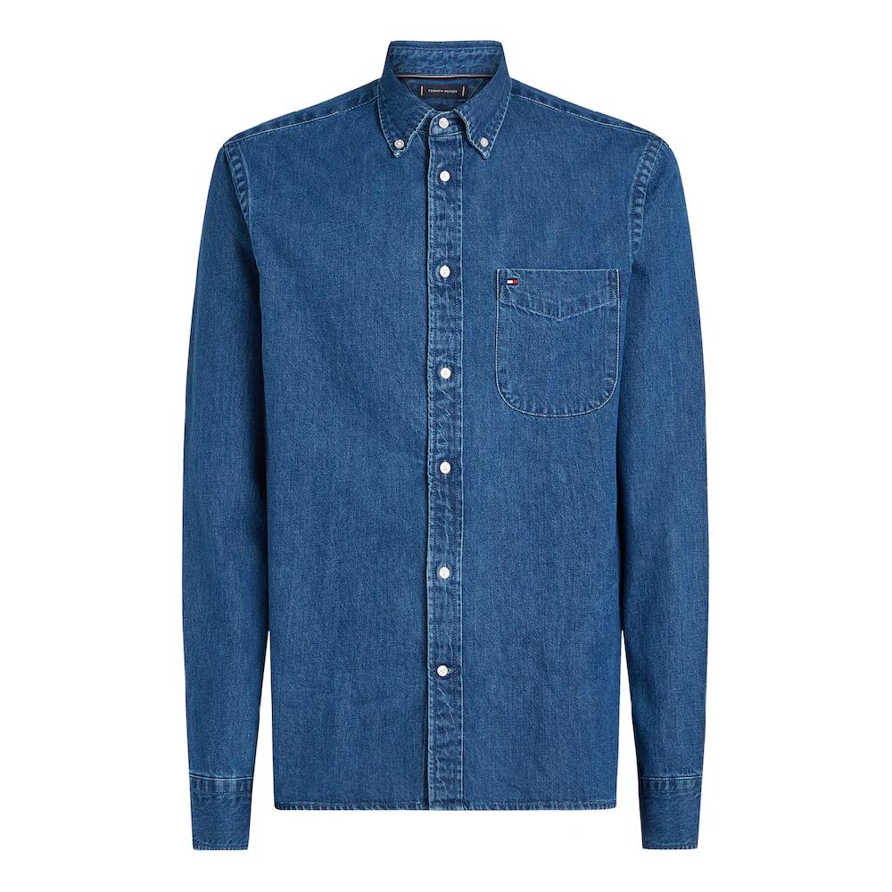 Tommy Hilfiger Jeanshemd »DENIM RF SHIRT« Mit Brusttasche ▷ Bestellen
