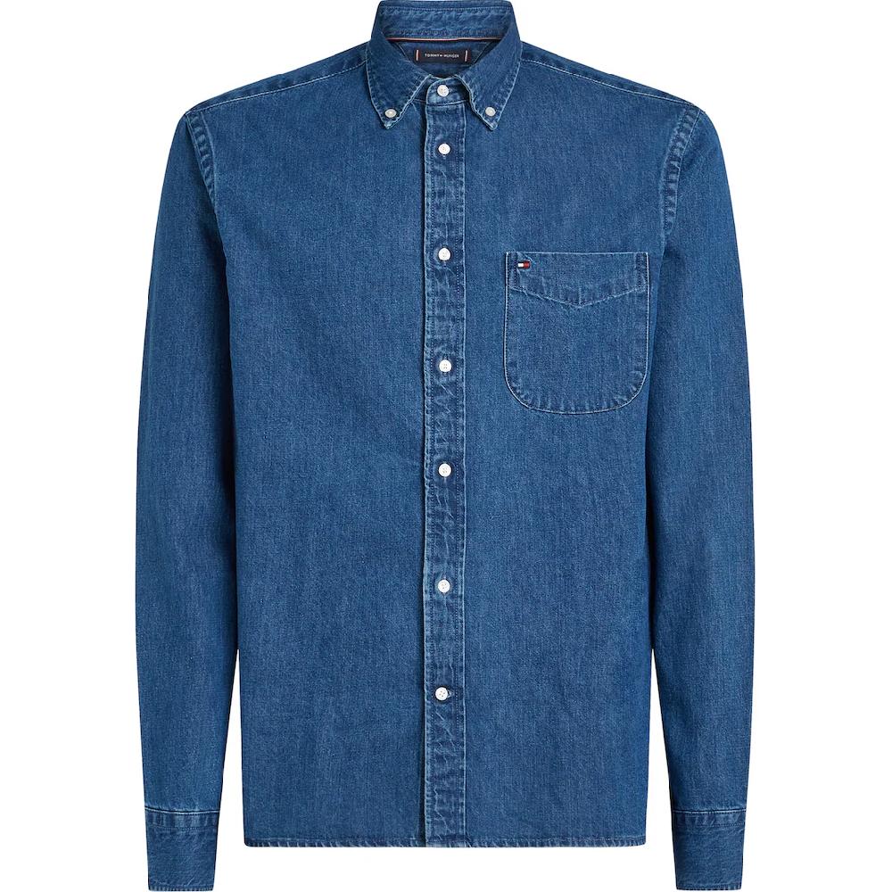 Tommy Hilfiger Jeanshemd »DENIM RF SHIRT« mit Brusttasche ▷ bestellen