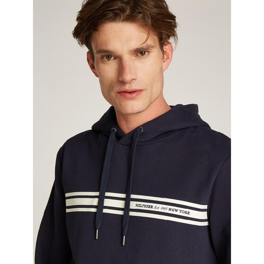Tommy Hilfiger Kapuzensweatshirt »CENTRAL CHEST STRIPE HOODY« Mit Kontrastfarbenen Print ▷ Für