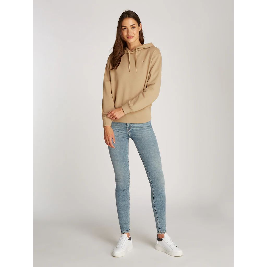 Tommy Hilfiger Kapuzensweatshirt »FLAG ON CHEST MDRN HOODIE« Mit Logo-Flag Auf Der Brust