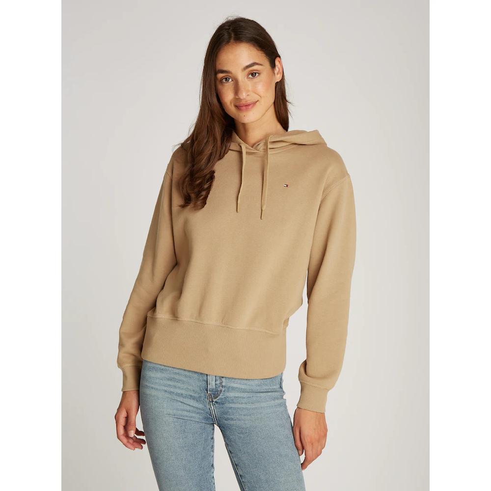 Tommy Hilfiger Kapuzensweatshirt »FLAG ON CHEST MDRN HOODIE« mit Logo-Flag auf der Brust