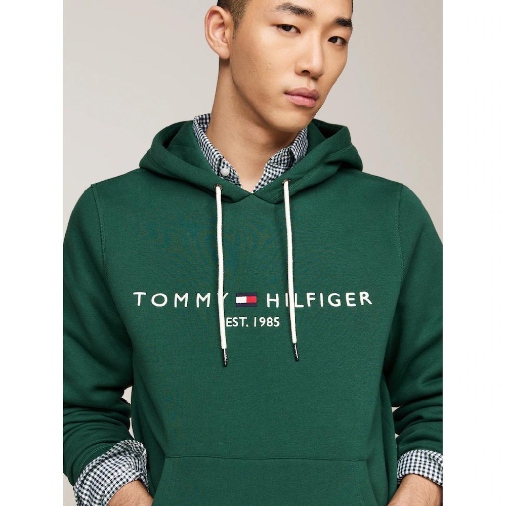 Tommy Hilfiger Kapuzensweatshirt »TOMMY LOGO HOODY« Mit Gesticktem TH-Schriftzug Auf Der Brust ▷ Für