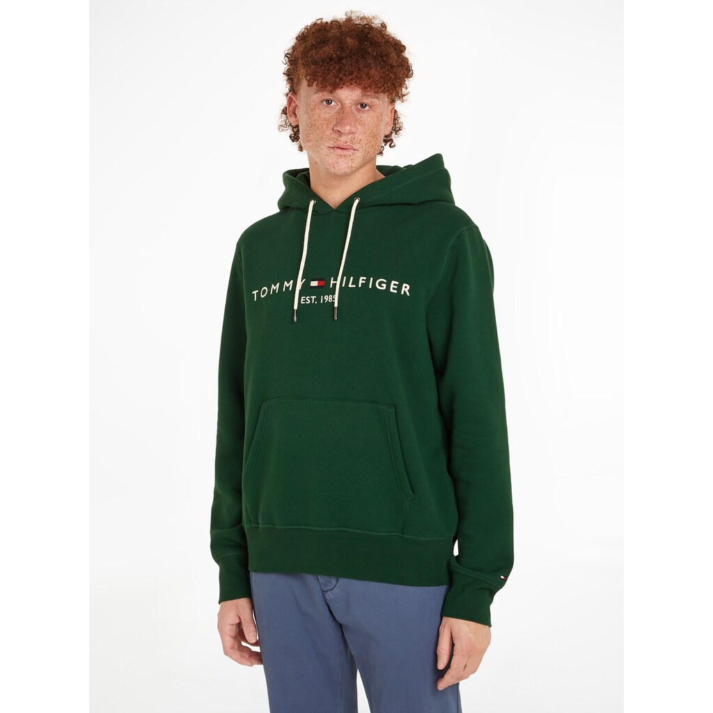 Tommy Hilfiger Kapuzensweatshirt »TOMMY LOGO HOODY« mit gesticktem TH-Schriftzug auf der Brust ▷ für
