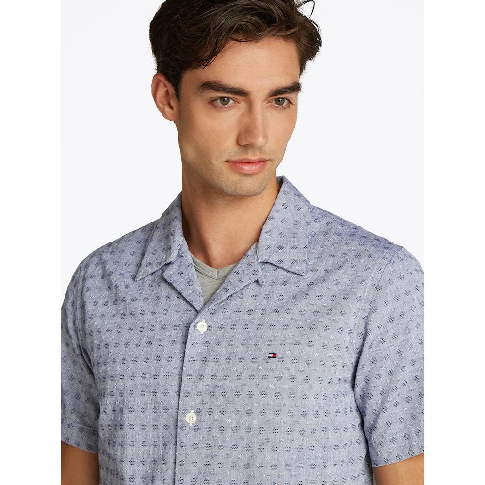 Tommy Hilfiger Kurzarmhemd »COTTON LINEN DOBBY SS RF SHIRT« ▷ Für