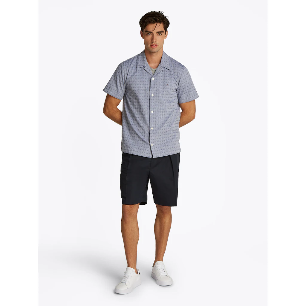 Tommy Hilfiger Kurzarmhemd »COTTON LINEN DOBBY SS RF SHIRT« ▷ Für