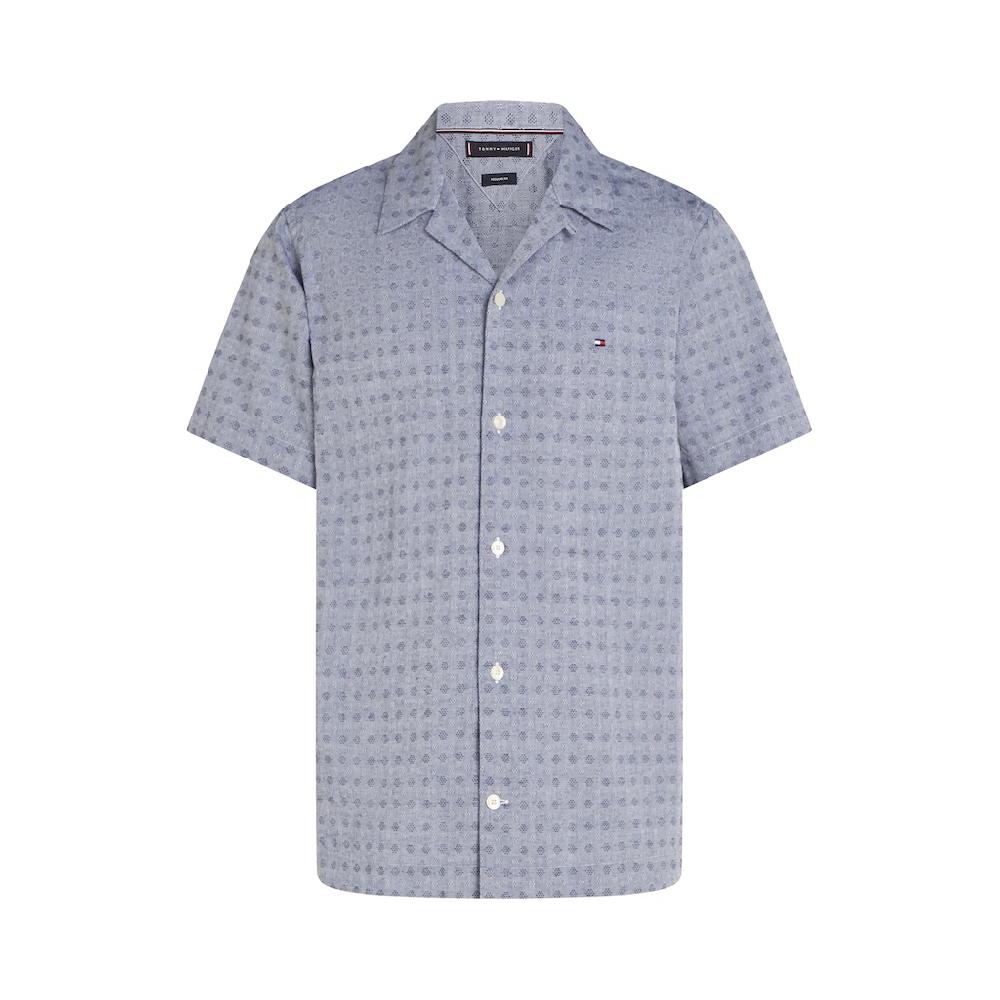 Tommy Hilfiger Kurzarmhemd »COTTON LINEN DOBBY SS RF SHIRT« ▷ Für