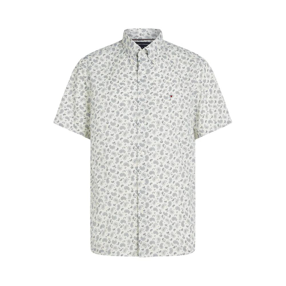 Tommy Hilfiger Kurzarmhemd »COTTON LINEN PAISLEY RF SS SHIRT« ▷ Für