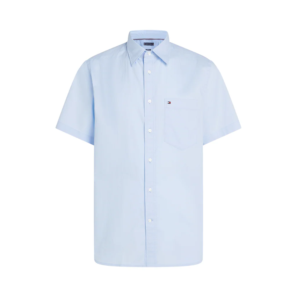 Tommy Hilfiger Kurzarmhemd »FLEX POPLIN SOLID S/S SHIRT« ▷ Kaufen