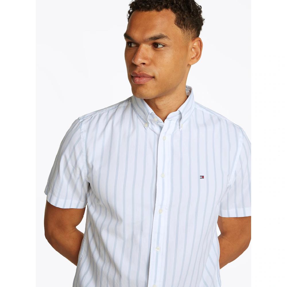Tommy Hilfiger Kurzarmhemd »FLEX POPLIN STP SHIRT S/S« ▷ Für