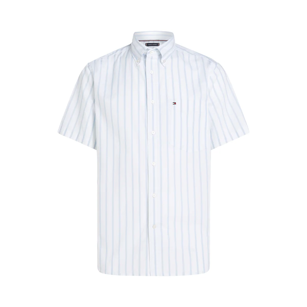 Tommy Hilfiger Kurzarmhemd »FLEX POPLIN STP SHIRT S/S« ▷ Für