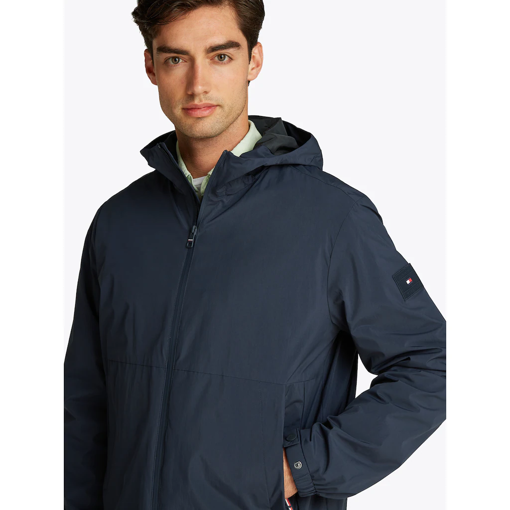 Tommy Hilfiger Kurzjacke »BRANDED HOODED JACKET« Mit Kapuze ▷ Kaufen