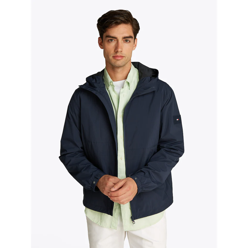 Tommy Hilfiger Kurzjacke »BRANDED HOODED JACKET« mit Kapuze ▷ kaufen
