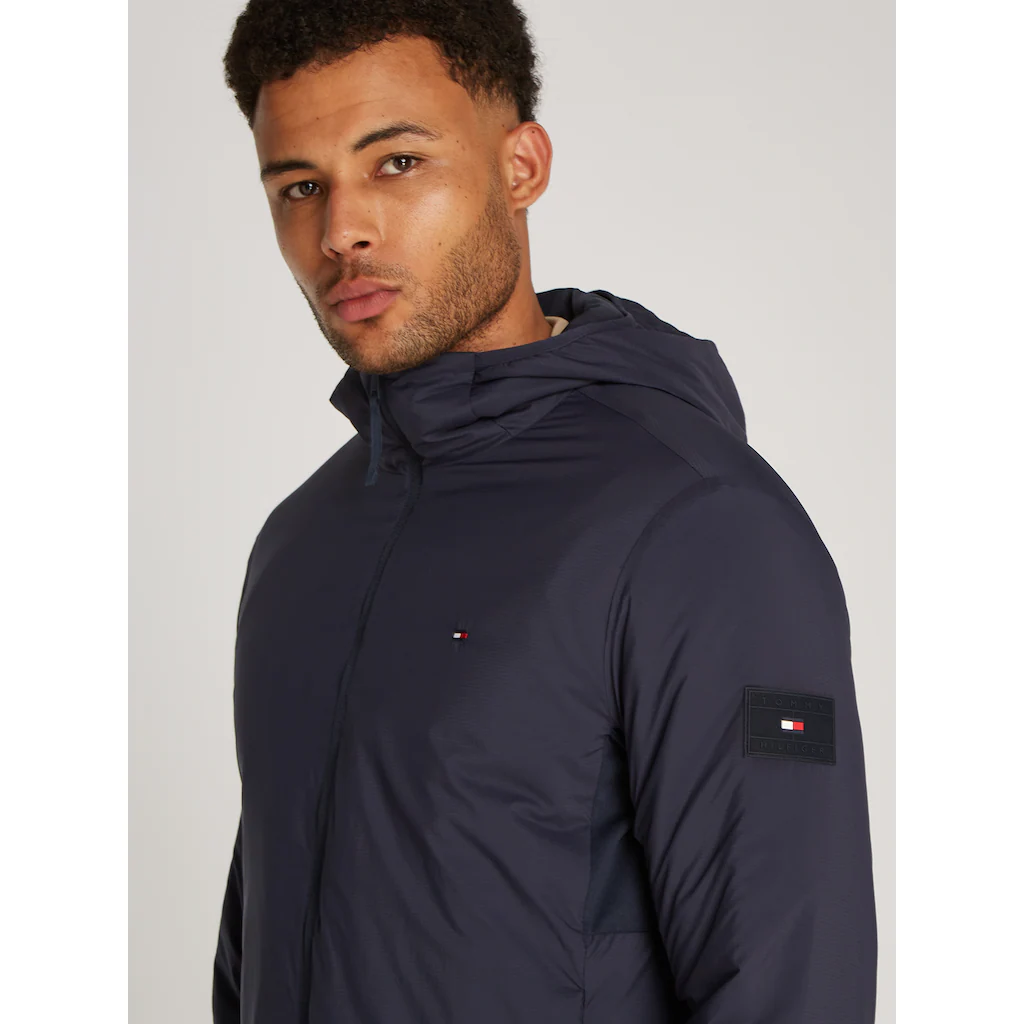 Tommy Hilfiger Kurzjacke »TECH PACKABLE HOODED JACKET« Mit Kapuze Mit Logostickerei ▷ Bestellen