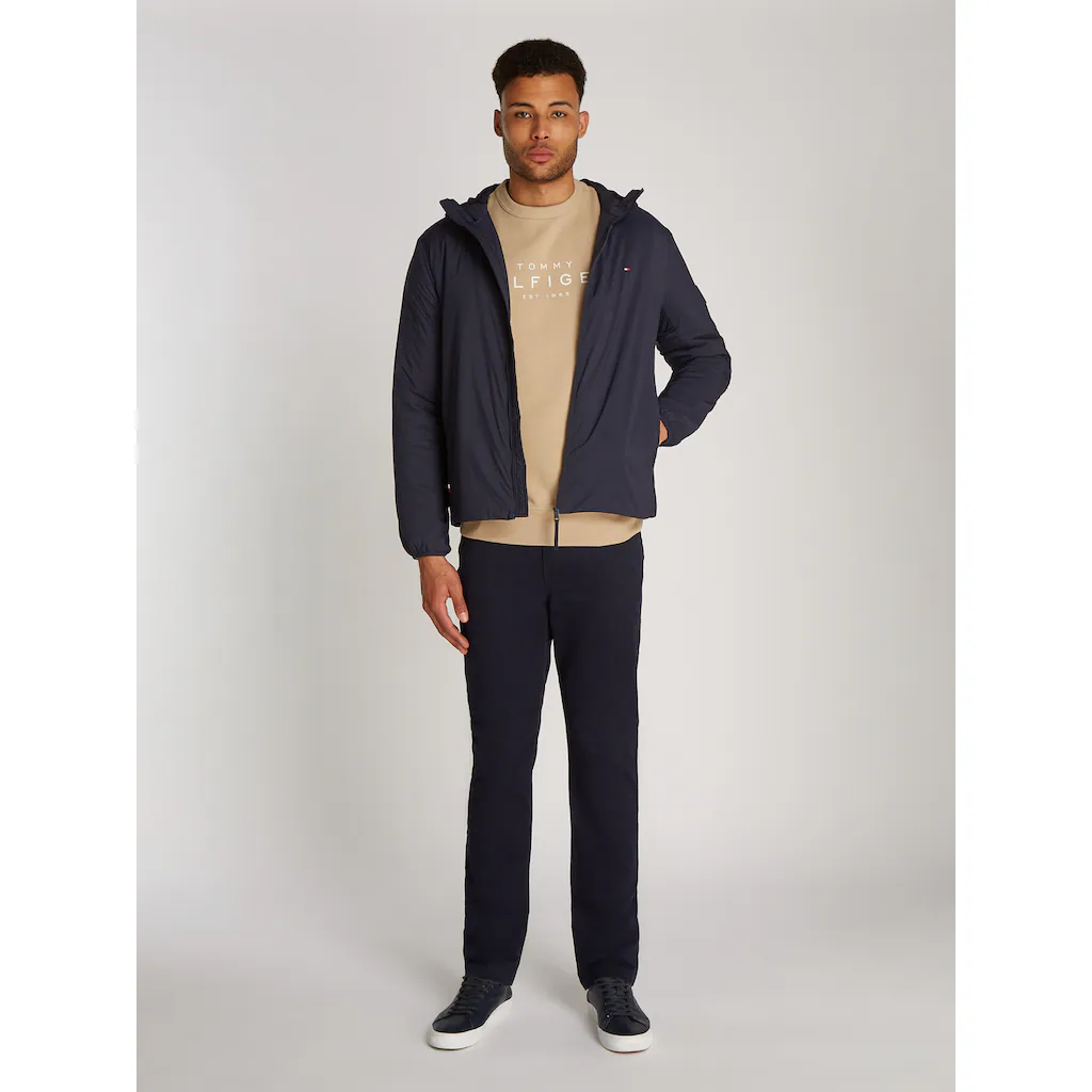 Tommy Hilfiger Kurzjacke »TECH PACKABLE HOODED JACKET« Mit Kapuze Mit Logostickerei ▷ Bestellen
