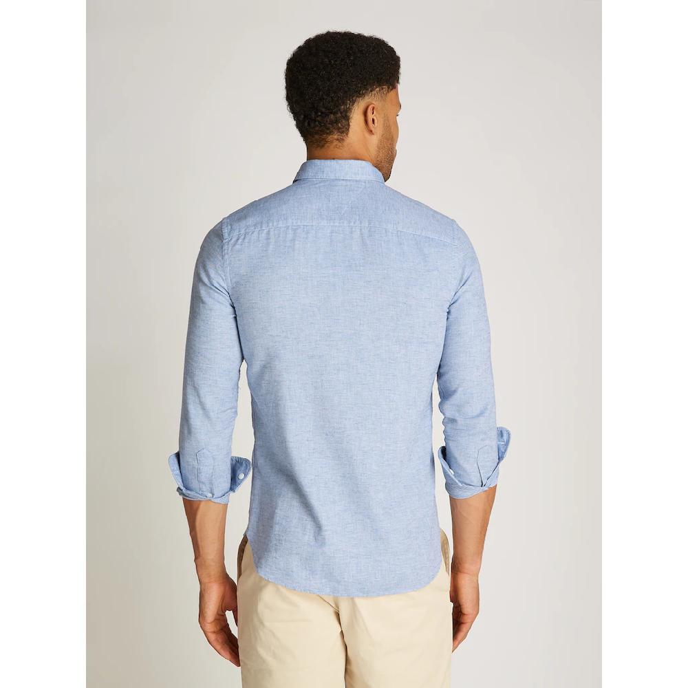 Tommy Hilfiger Langarmhemd »BRUSHED LINEN SOLID SF SHIRT« ▷ Kaufen