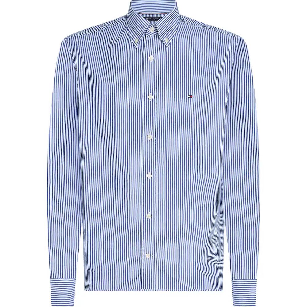 Tommy Hilfiger Langarmhemd »FLEX POPLIN CLASSIC STP RF SHIRT« Mit Sreifenmuster ▷ Bestellen