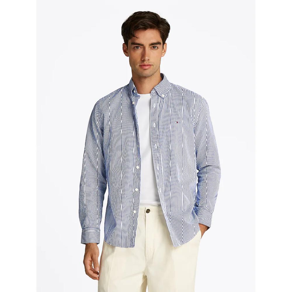 Tommy Hilfiger Langarmhemd »FLEX POPLIN CLASSIC STP RF SHIRT« mit Sreifenmuster ▷ bestellen