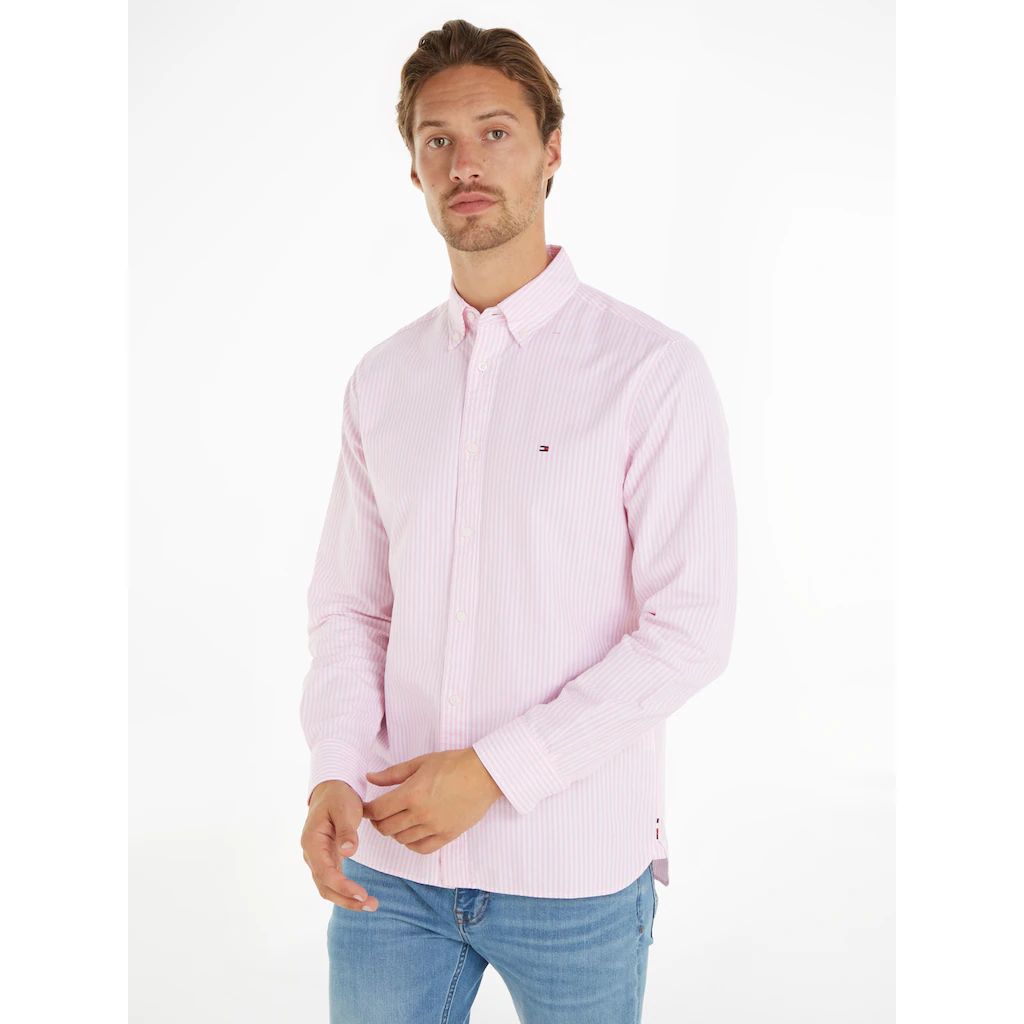 Tommy Hilfiger Langarmhemd »HERITAGE OXFORD STRIPE RF SHIRT« ▷ für
