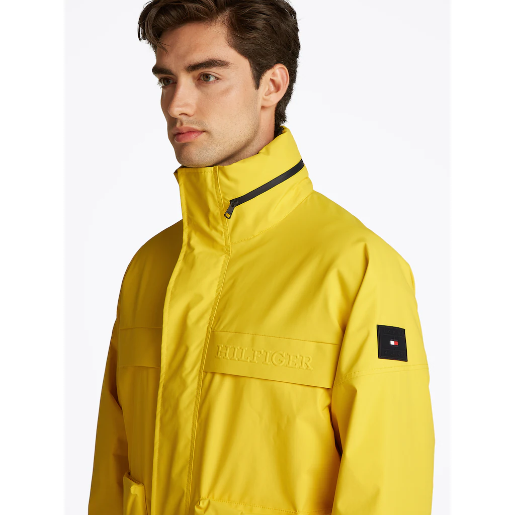 Tommy Hilfiger Outdoorjacke »REGATTA MID LENGTH JACKET« Mit Kapuze Verstaubare Kapuze Mit Reißverschlussfach Auf Rechnung Online Bestellen