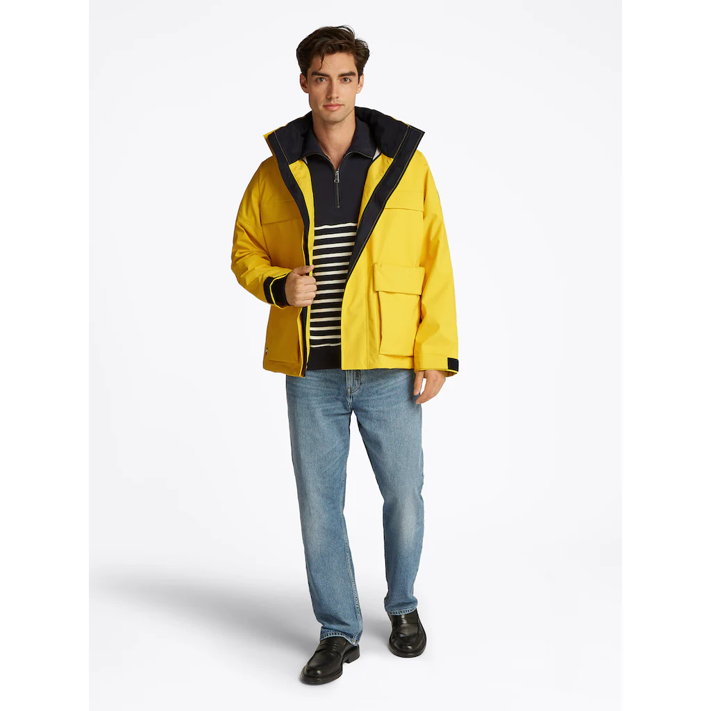 Tommy Hilfiger Outdoorjacke »REGATTA MID LENGTH JACKET« Mit Kapuze Verstaubare Kapuze Mit Reißverschlussfach Auf Rechnung Online Bestellen