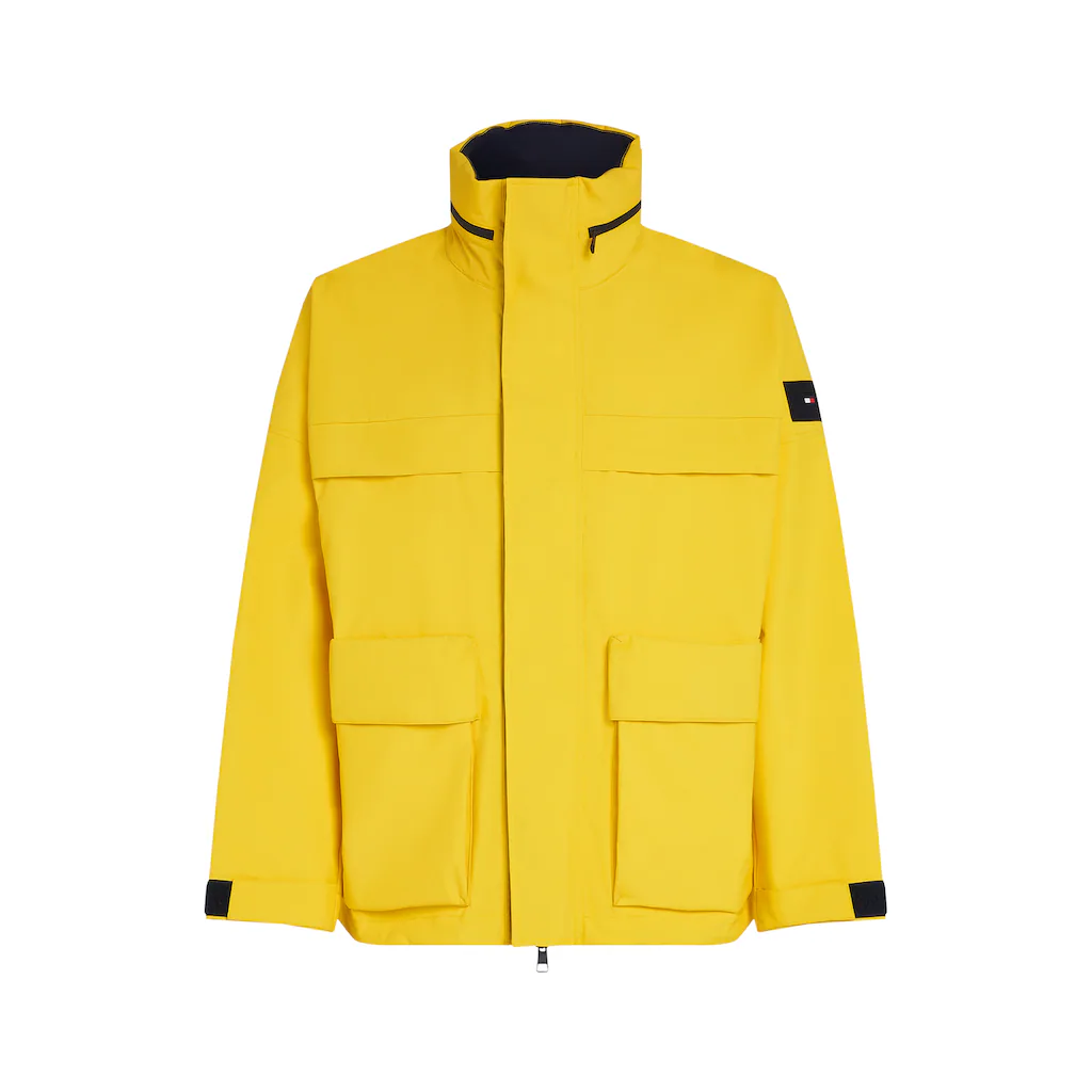 Tommy Hilfiger Outdoorjacke »REGATTA MID LENGTH JACKET« Mit Kapuze Verstaubare Kapuze Mit Reißverschlussfach Auf Rechnung Online Bestellen