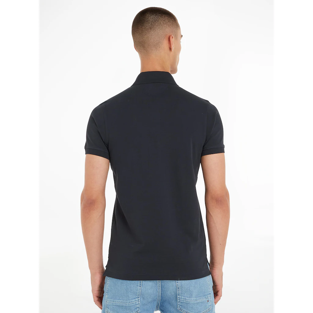 Tommy Hilfiger Poloshirt »1985 SLIM POLO« Hochwertige Baumwoll-Piqué-Qualität ▷ Für