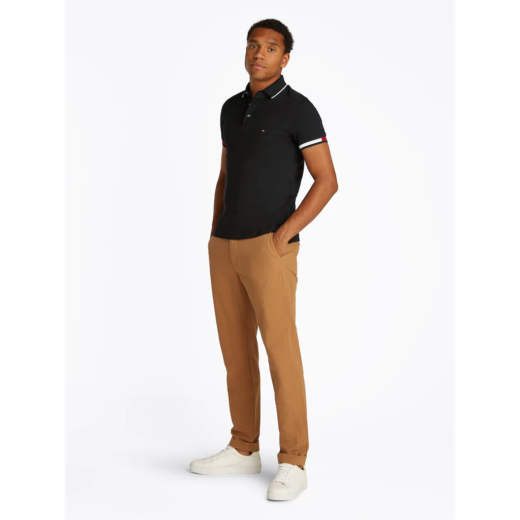 Tommy Hilfiger Poloshirt »FLAG CUFF SLIM FIT POLO« ▷ Für