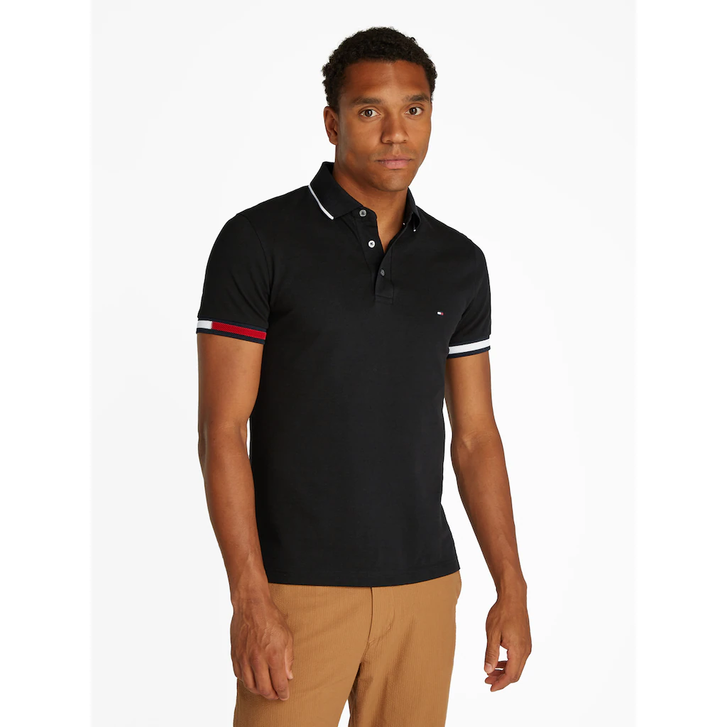 Tommy Hilfiger Poloshirt »FLAG CUFF SLIM FIT POLO« ▷ für