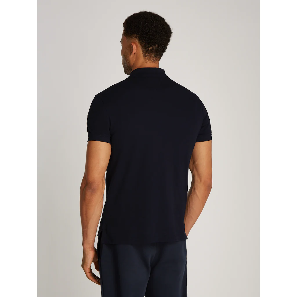 Tommy Hilfiger Poloshirt »GLOBAL STRIPE BLOCKING REG POLO« Mit Logo-Stickerei Und Logo-Streifen ▷ Für