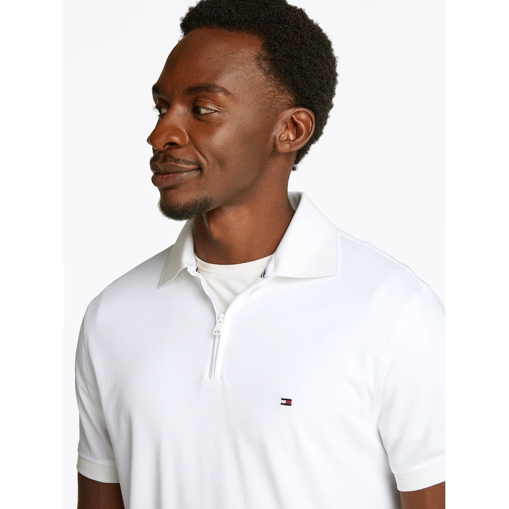 Tommy Hilfiger Poloshirt »PERFORMANCE OXFORD ZIP REG POLO«