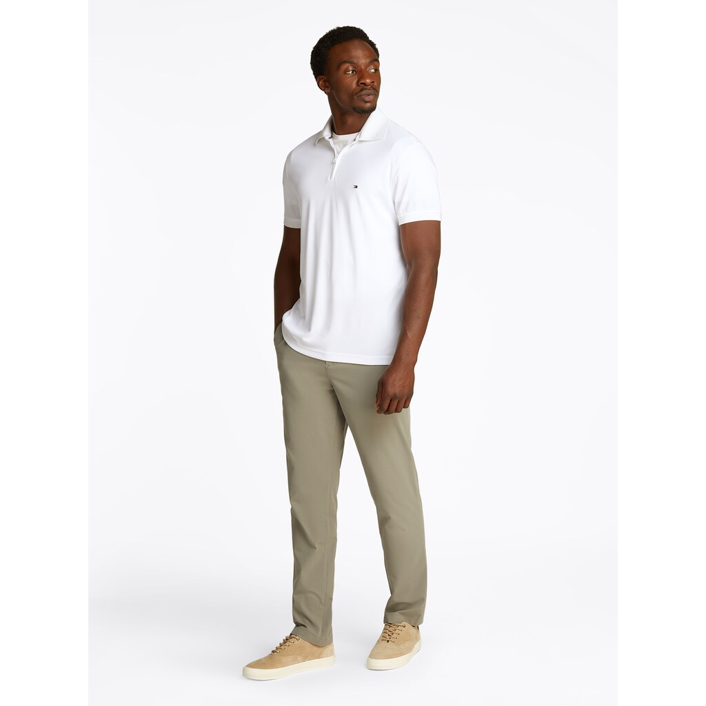 Tommy Hilfiger Poloshirt »PERFORMANCE OXFORD ZIP REG POLO«
