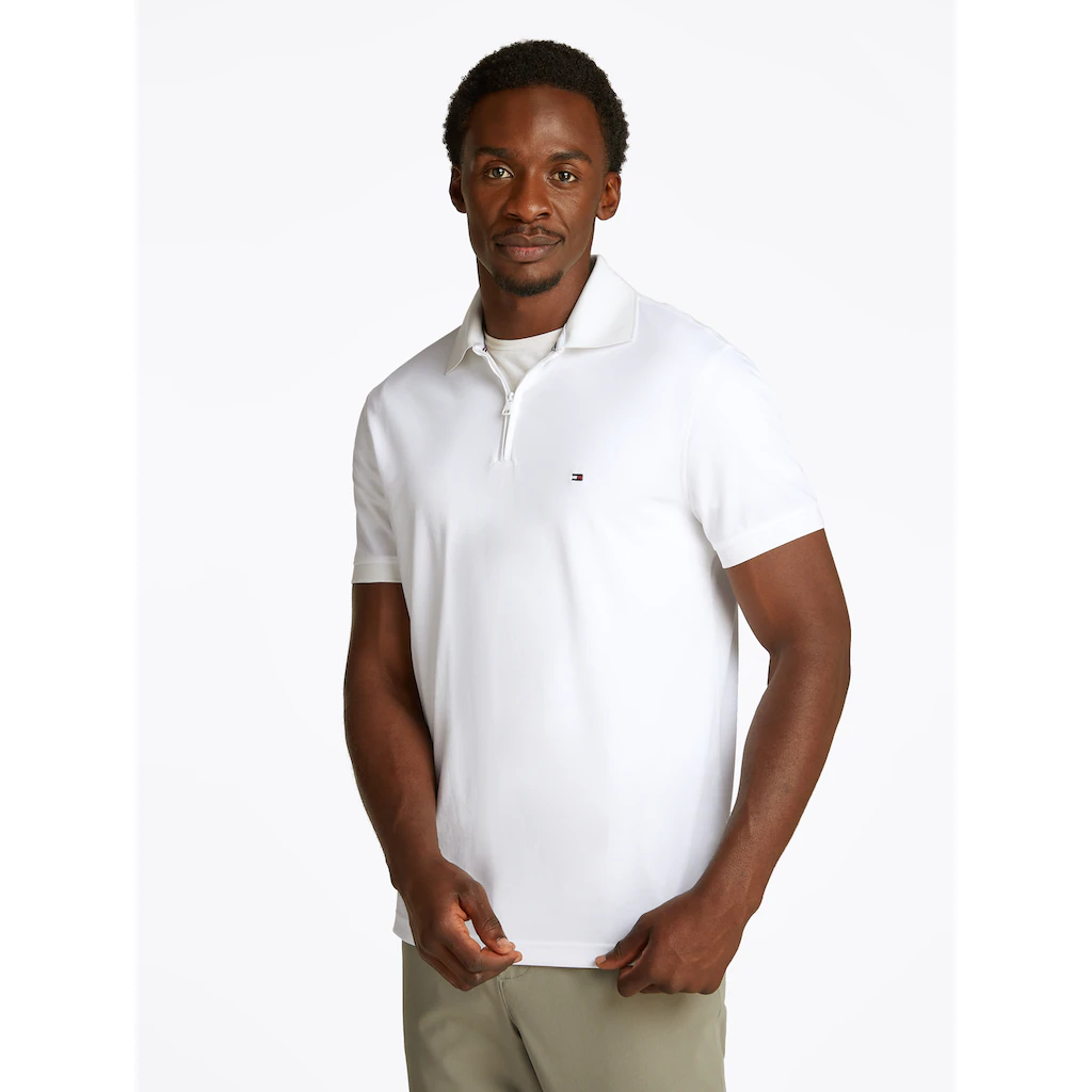 Tommy Hilfiger Poloshirt »PERFORMANCE OXFORD ZIP REG POLO«