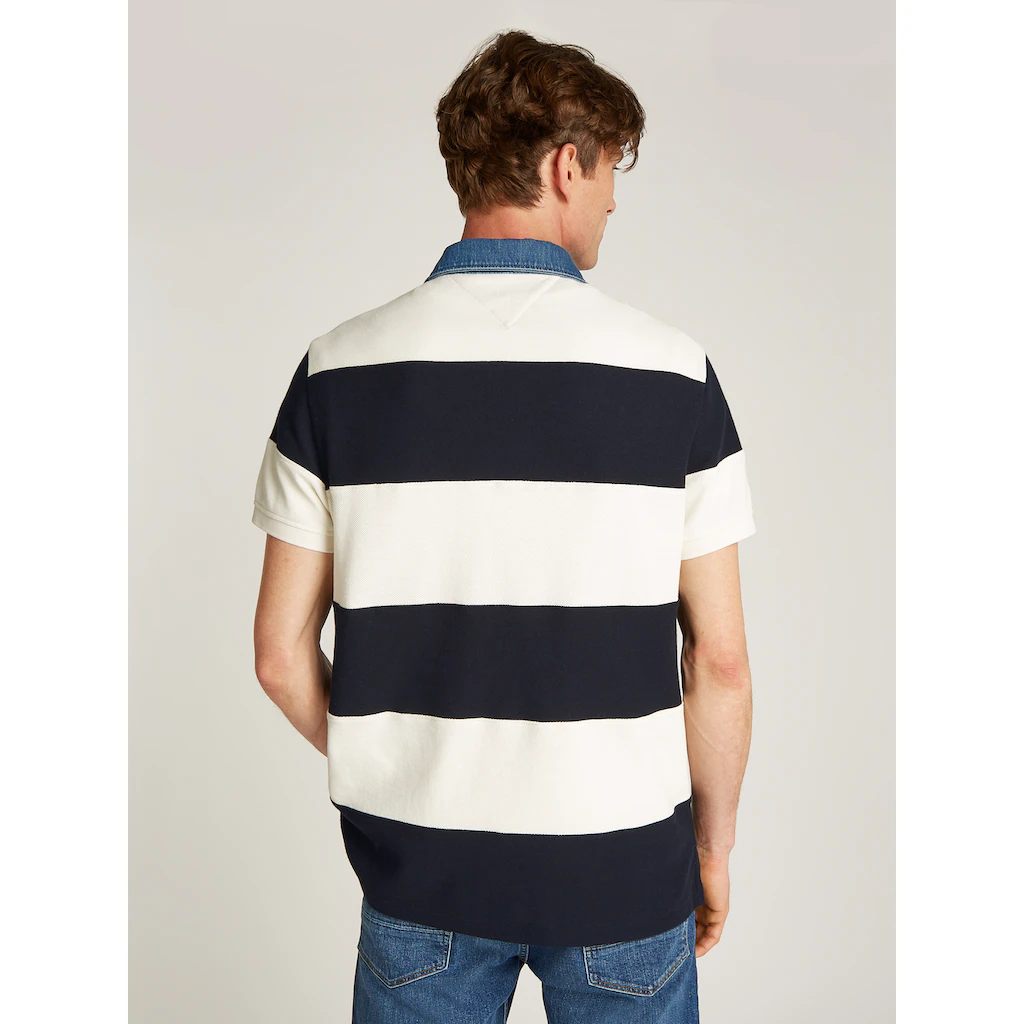 Tommy Hilfiger Poloshirt »RUGBY STRIPE RELAXED POLO« ▷ Für