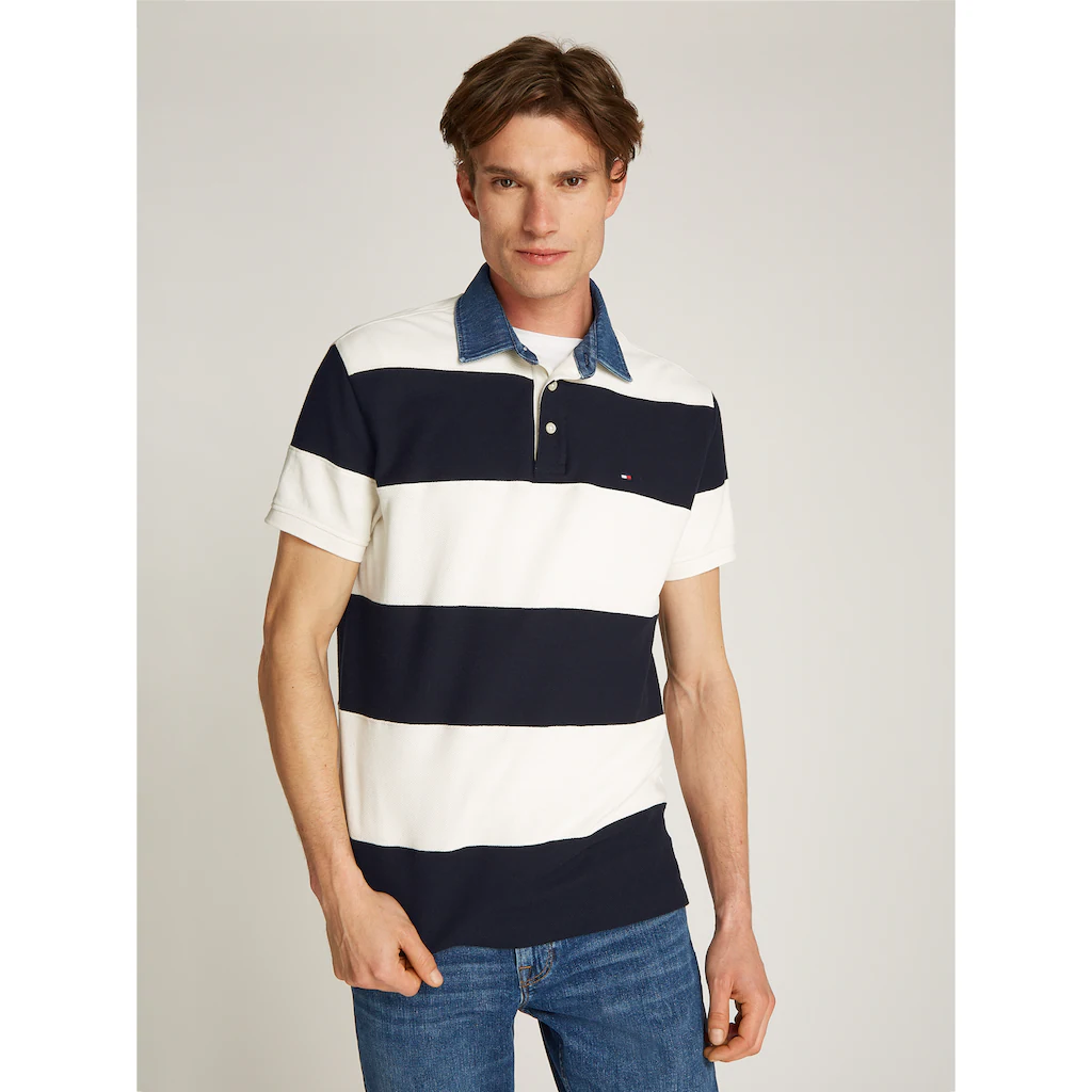 Tommy Hilfiger Poloshirt »RUGBY STRIPE RELAXED POLO« ▷ für