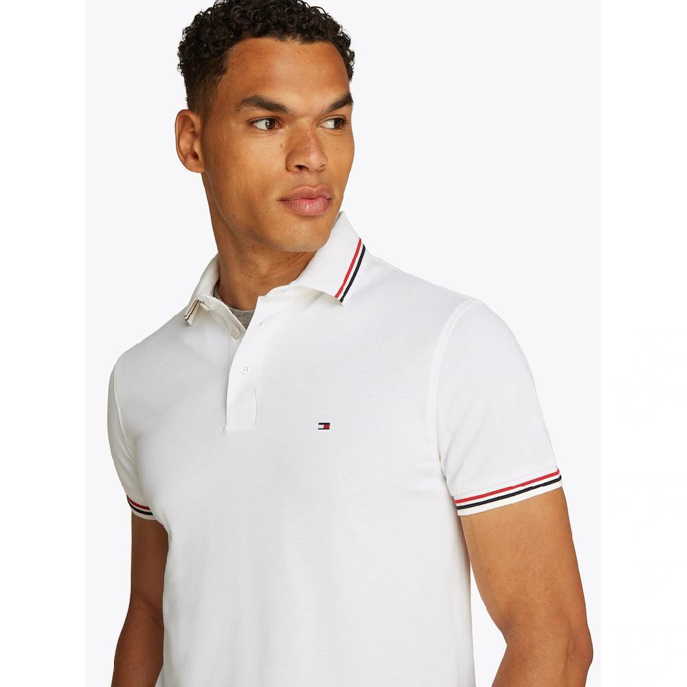 Tommy Hilfiger Poloshirt »TIPPED SLIM FIT POLO« Mit Kontrast-Details ▷ Kaufen