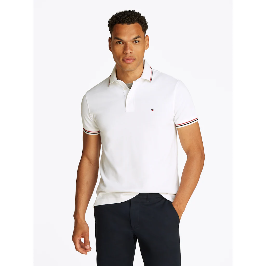 Tommy Hilfiger Poloshirt »TIPPED SLIM FIT POLO« mit Kontrast-Details ▷ kaufen