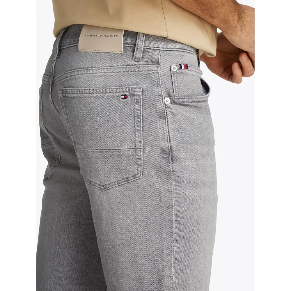Tommy Hilfiger Shorts »BROOKLYN SHORT MICE GREY« Mit Gürtelschlaufen