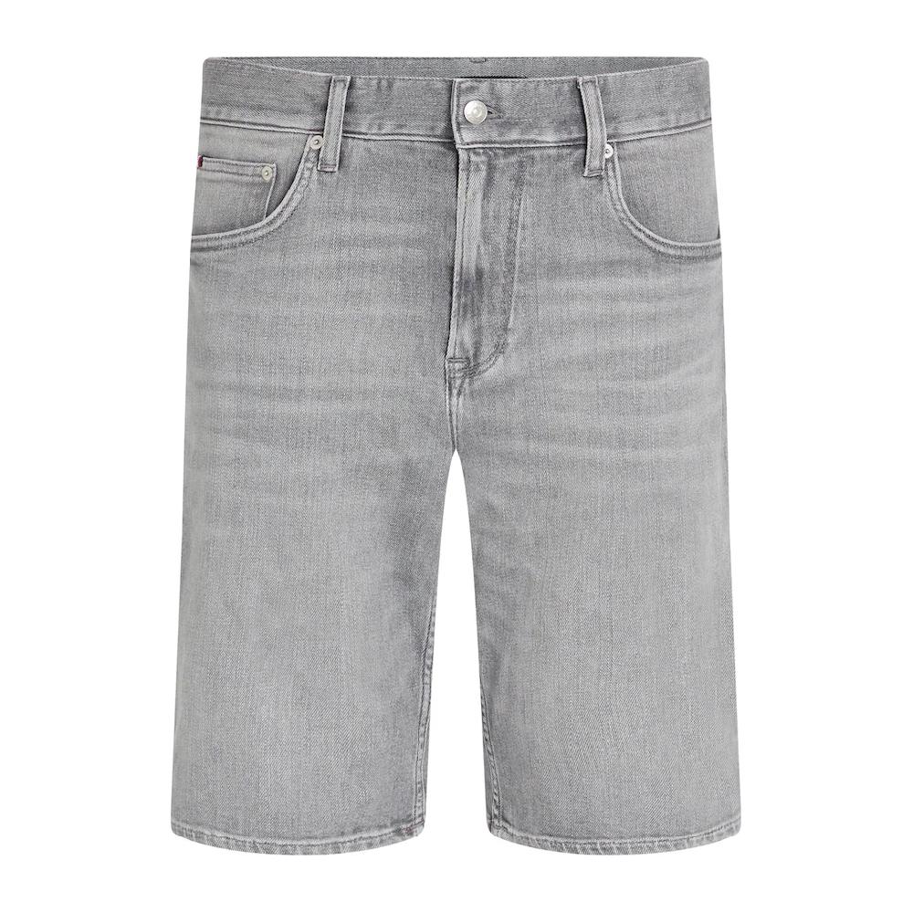 Tommy Hilfiger Shorts »BROOKLYN SHORT MICE GREY« Mit Gürtelschlaufen