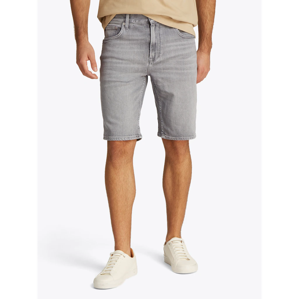 Tommy Hilfiger Shorts »BROOKLYN SHORT MICE GREY« Mit Gürtelschlaufen